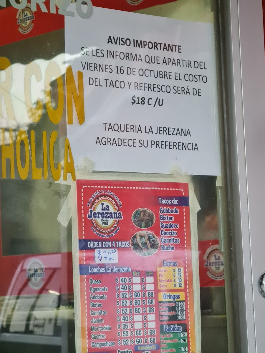 La Jerezana Menu - Image 6